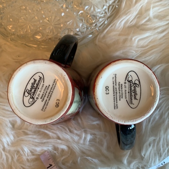 Certified international snowman tall mugs - Picture 13 of 15